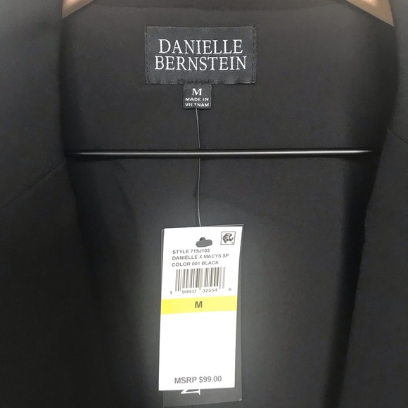 Danielle Bernstein Cropped Blazer NWT - Picture 5 of 6
